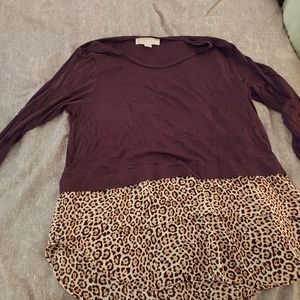 Michael kors shirt 3/4 sleeve size small